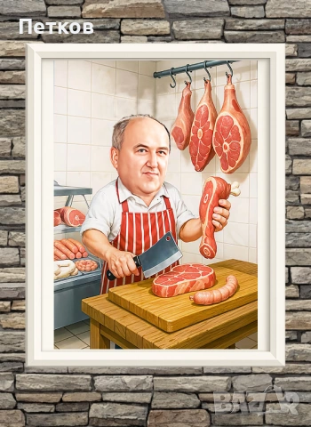 Карикатури по снимка–перфектен подарък за рожден ден, годишнина и други поводи, снимка 14 - Картини - 52130283