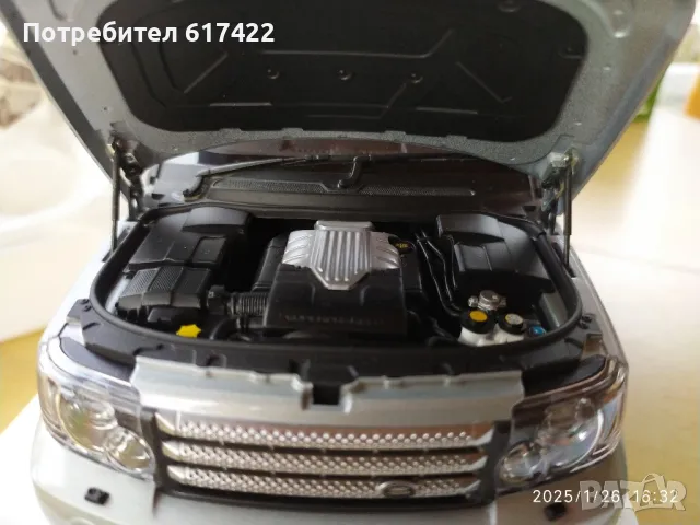 1:18 Метален модел на Range Rover Sport AUTOart Millennium, снимка 13 - Колекции - 48910851