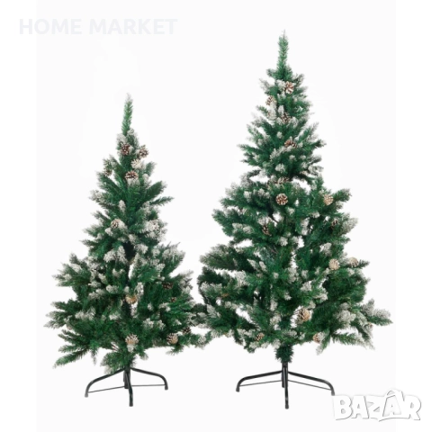 Изкуствена коледна елха, 120 см Придайте празничен уют на своя дом с тази стилна изкуствена елха , снимка 3 - Декорация за дома - 52452793