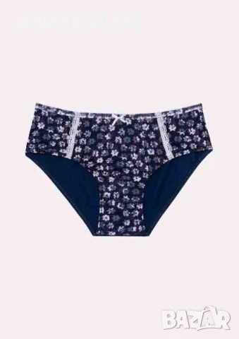 Jadea M,L,XL сини,лилави,розови италиански женски памучни слипове дантелена бикина памучни бикини, снимка 1