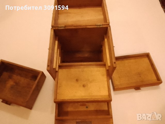 Стар докторски медицински  преносим шкаф за инструменти , снимка 7 - Други ценни предмети - 43886746