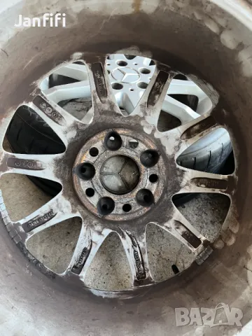 17 цолови алуминиеви джанти за Мерцедес, снимка 8 - Гуми и джанти - 48943392