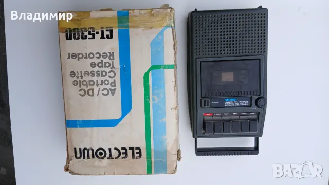 Касетофон Корея ELECTOWN  MODEL CT-5300, снимка 7 - Радиокасетофони, транзистори - 49526758