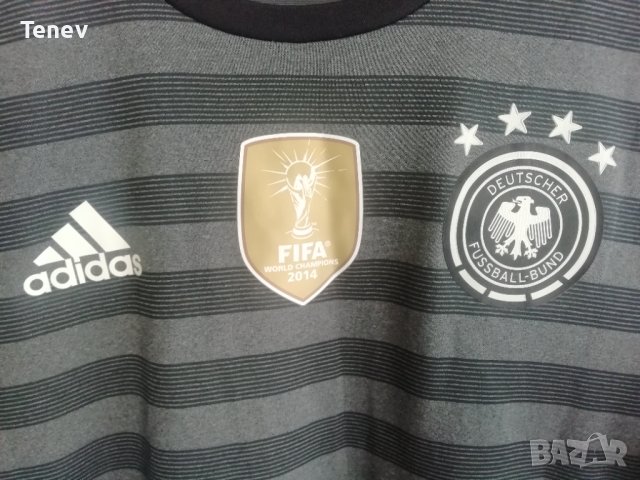 Germany Adidas Adizero оригинална тениска фланелка Германия Адидас размер L , снимка 3 - Тениски - 43602776