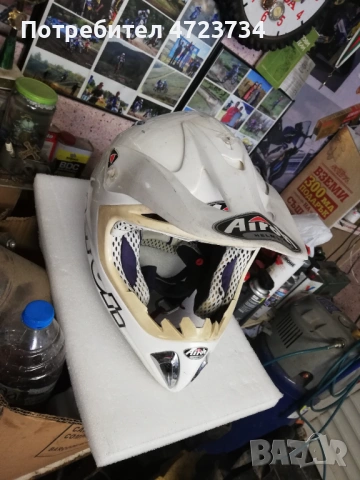 Каска airoh 1000грама!, снимка 5 - Аксесоари и консумативи - 53364638