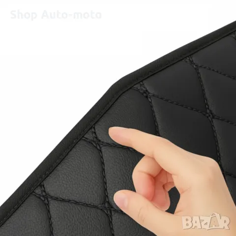 LUX кожен органайзер Automat, Сгъваем, Черен, 55x30x30см, снимка 5 - Аксесоари и консумативи - 49884062