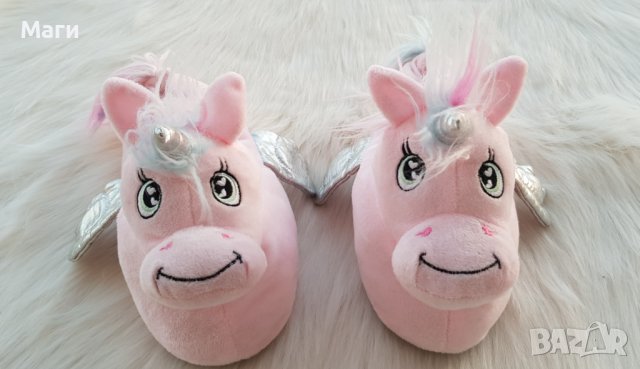 Пантофи Еднорог №30/31 , снимка 10 - Детски пантофи - 38442851