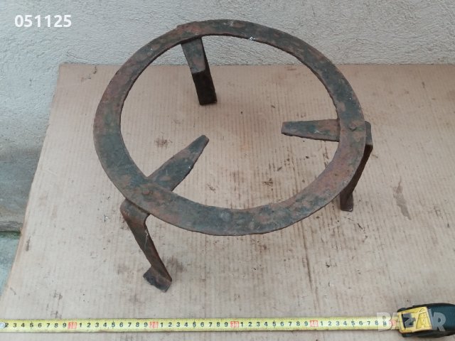 кован възрожденски сажер, пирустия за бакъри и тави, снимка 3 - Антикварни и старинни предмети - 37273864