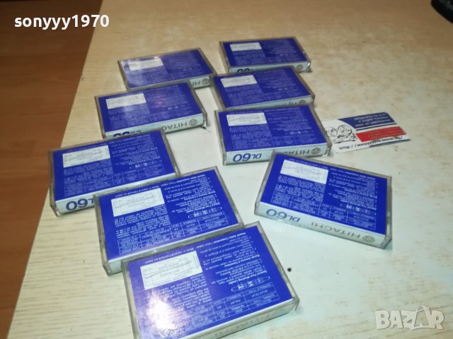 HITACHI DL60 MADE IN JAPAN-ORIGINAL TAPE 0212231920, снимка 14 - Аудио касети - 43243923