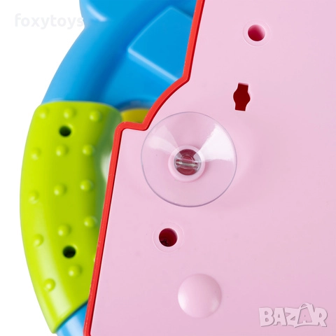 Интерактивен музикален волан, 3 години+, вграден проектор, 24 x 15.5 см, многоцветен, музика, снимка 6 - Образователни игри - 52545745