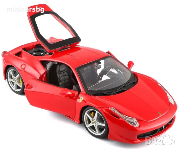 Метални колички: Ferrari 458 Italia, снимка 3 - Колекции - 48287266