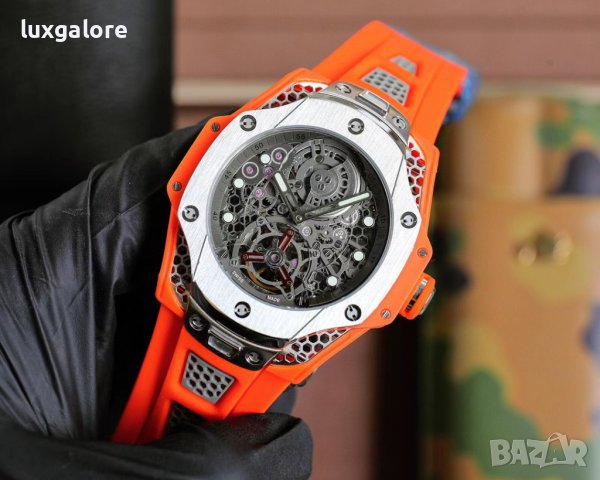 Мъжки часовник Hublot Big Bang Tourbillon Samuel Ross с автоматичен механизъм, снимка 2 - Луксозни - 43861985