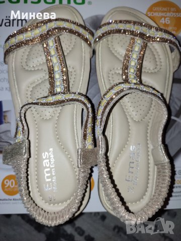 Дамски сандали EMAS, снимка 2 - Сандали - 34930563