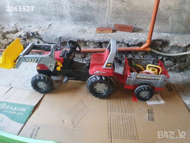 Голяма фадрома с ремарке, снимка 11 - Коли, камиони, мотори, писти - 37518217