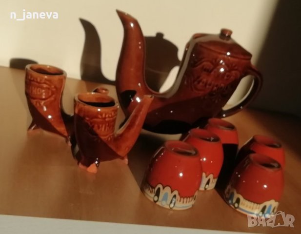 ретро чаши за ракия, снимка 3 - Антикварни и старинни предмети - 44087446