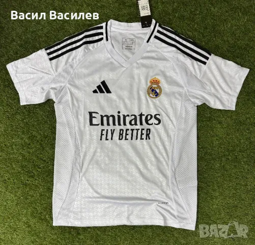 Тениска на Реал Мадрид (L) (М), снимка 2 - Футбол - 48573464