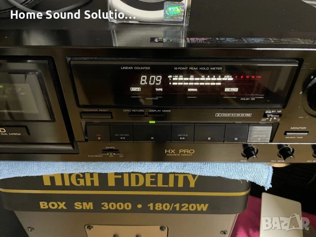 AIWA AD-F810 - ОТЛИЧЕН ТРИГЛАВ ДЕК, снимка 4 - Декове - 53123440