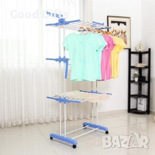 Вертикален Сгъваем Сушилник за дрехи, снимка 2 - Сушилници - 39310580