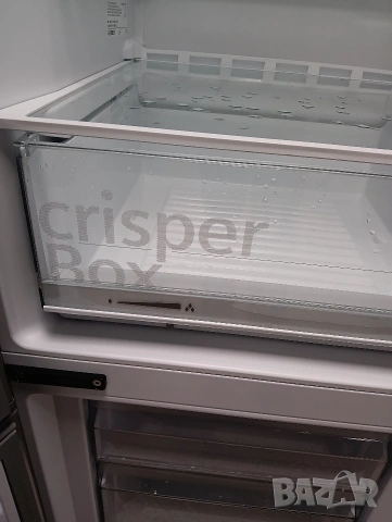 Иноксов комбиниран хладилник с фризер Сименс Siemens А+++ 2 години гаранция!, снимка 4 - Хладилници - 53461338