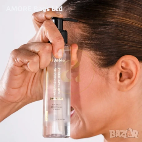 Серум за коса с Арган и Кератин Rêvefée, снимка 4 - Продукти за коса - 53591126