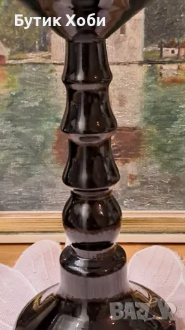 Комплект ваза и свещник, снимка 8 - Антикварни и старинни предмети - 49628803