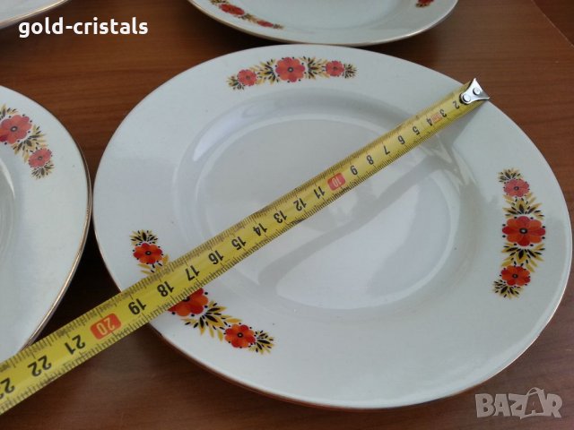 Български порцелан чинии, снимка 2 - Антикварни и старинни предмети - 33280415