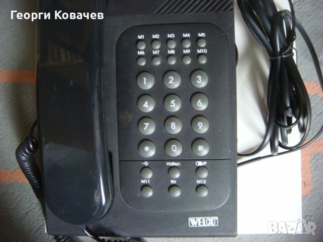 Стационарен телефон WELCO TEL-100C, снимка 3 - Стационарни телефони и факсове - 39655519
