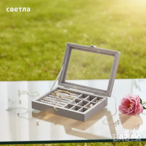 Кутия за съхранение на бижута – 24 места за перфектен ред