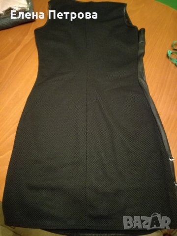 Черна рокля без ръкав размер С-М, снимка 2 - Рокли - 32587706