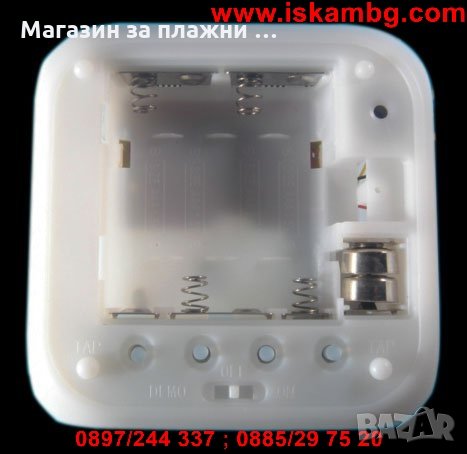 Антистрес LED часовник кубче - 7 цвята, снимка 5 - Други стоки за дома - 28508384