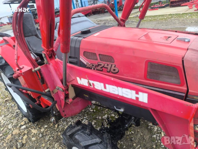 Мицубиши с оригинален челен товарач, снимка 8 - Селскостопанска техника - 53506366