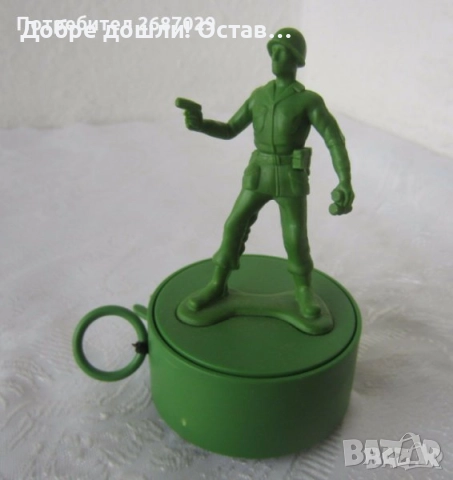 Играчки: механична играчка - пиле птиче, войник Дисни, автомат, флейта, магаре, фигура животно птица, снимка 10 - Колекции - 29124501