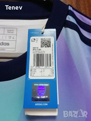 Arsenal Havertz Adidas 2024/2025 нова оригинална тениска фланелка Арсенал Хаверц трети екип , снимка 3 - Тениски - 48251145