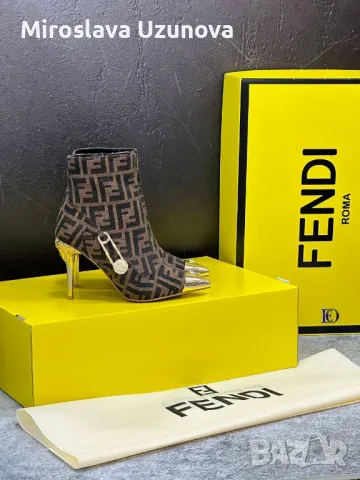 Дамски обувки на ток fendi, снимка 2 - Дамски обувки на ток - 49111345