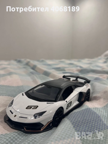 Метална кола Lamborghini Aventador