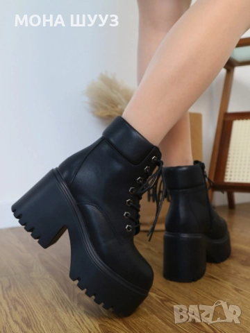 ДАМСКИ БОТИ КОД 5916, снимка 5 - Дамски боти - 51767303