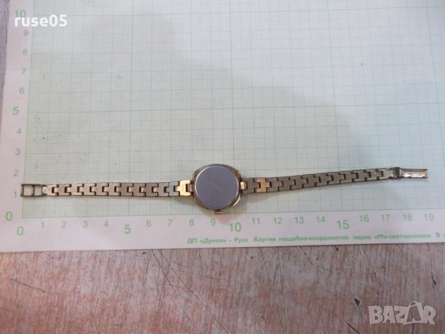 Часовник "ZARIA" с верижка ръчен дамски съветски работещ - 4, снимка 4 - Дамски - 26251682