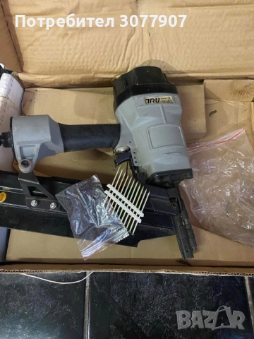 Пневматичен пистолет за пирони на въздух, снимка 2 - Бормашини - 52682151