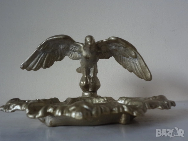 Арт пепелник от бронз, снимка 2 - Антикварни и старинни предмети - 53078114