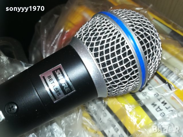 shure beta sm58s-profi 0204210832, снимка 4 - Микрофони - 32392969