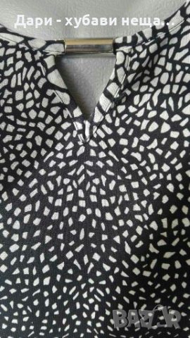 Двупластова блуза от шифон🍀❤M/L,L❤🍀арт.4205, снимка 4 - Корсети, бюстиета, топове - 36706692