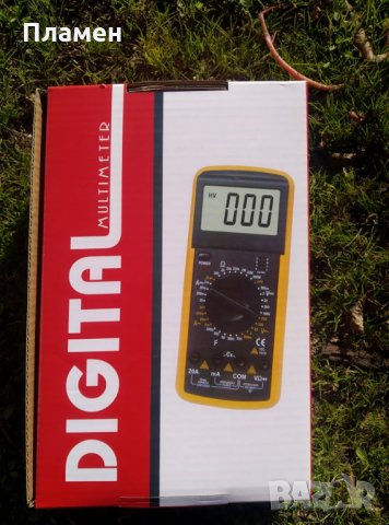 Цифров измервателен уред, мултиметър, мултицет DT9205A, снимка 4 - Други инструменти - 34786963