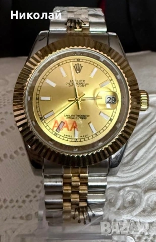 Копия на часовници Rolex със самонавиващ механизъм, снимка 3 - Мъжки - 53162494