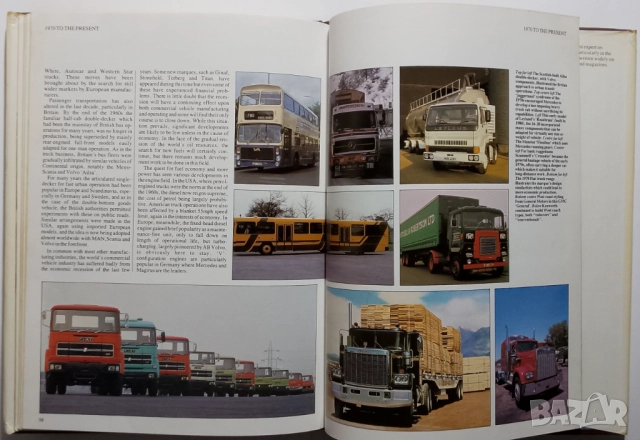 History of Trucks & Buses книга с историята на товарните автомобили и автобуси литература , снимка 15 - Енциклопедии, справочници - 52406430