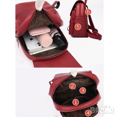 Дамска раница Weisen Blue, снимка 3 - Чанти - 43988829