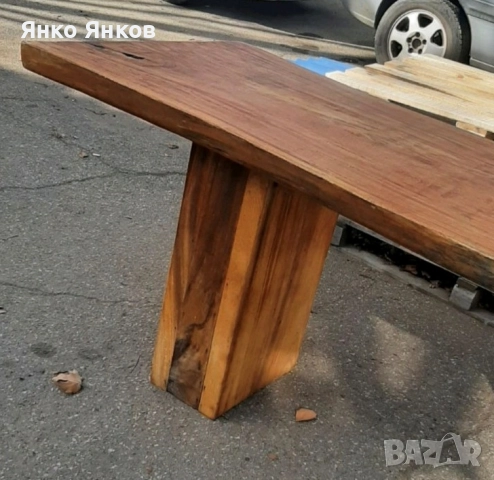 Трапезна МАСА от африканска акация, снимка 9 - Маси - 52519853