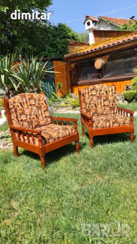 Френски кресла , снимка 3 - Дивани и мека мебел - 36874076