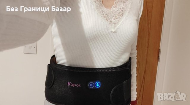 Нов Отопляем Масажен Колан - Терапия за Болка в Гърба, 3 Режима, снимка 8 - Други - 43328702
