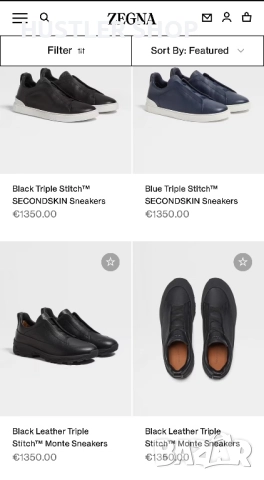 Сникърси Z ZEGNA.Номер 41, снимка 9 - Маратонки - 51775435