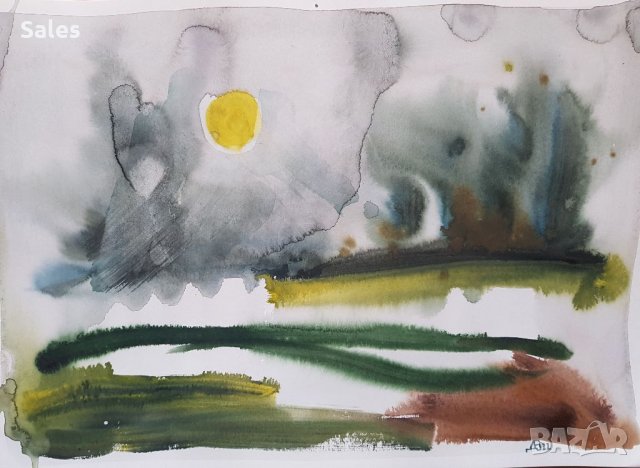 Картини акварел , снимка 4 - Картини - 31054978